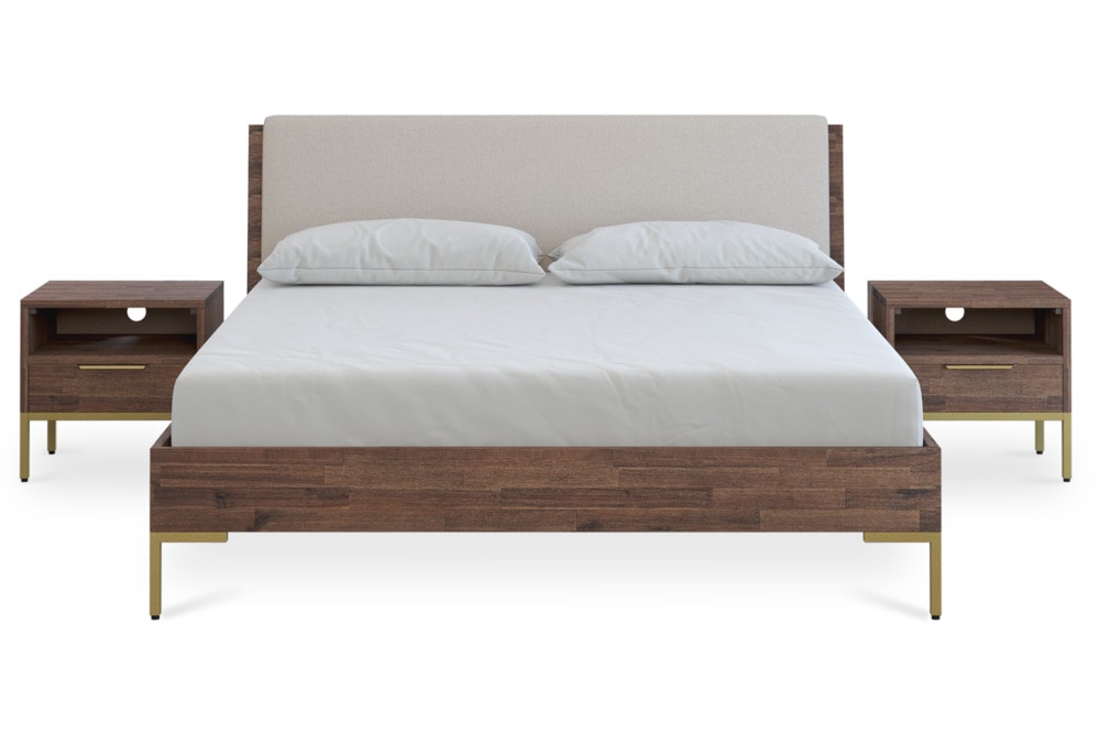 Hudson Bed with 2 Hudson Bedside Tables, King Castlery Australia